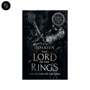 Cover of the book The Return of the King by J.R.R. Tolkien, the final volume in The Lord of the Rings trilogy. Stunning Marketplace product.