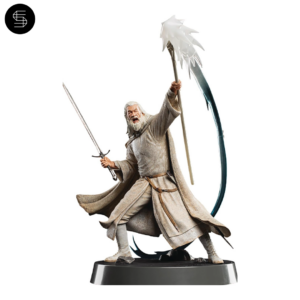 WETA Workshop Gandalf the White PVC Statue, 23 cm collectible figure from The Lord of the Rings, crafted with precision. Stunning Marketplace product.