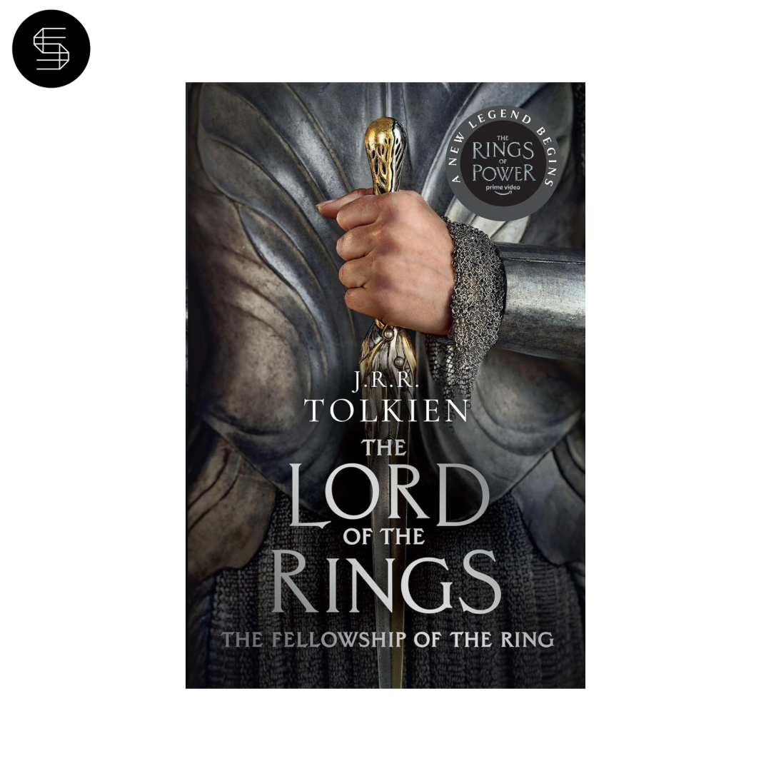 Cover of the book The Fellowship of the Ring by J.R.R. Tolkien, part of The Lord of the Rings series. Stunning Marketplace product.